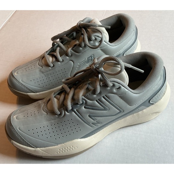New Balance Shoes - New Balance 696 Women's Tennis Shoes Gray ( WCH696G5 ) Athletic Sneakers Size 8B